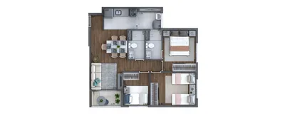 Apartamento com 3 Quartos à venda, 58m² no Interlagos, São Paulo - Foto 20