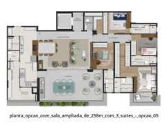 Apartamento com 4 Quartos à venda, 258m² no Chácara Flora, São Paulo - Foto 17