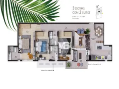 Apartamento com 3 Quartos à venda, 98m² no Cacupé, Florianópolis - Foto 8