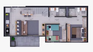 Apartamento com 2 Quartos à venda, 62m² no Caioba, Matinhos - Foto 12