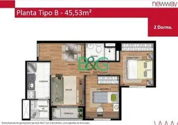 Apartamento com 2 Quartos para alugar, 45m² no Vila Santana, São Paulo - Foto 4