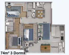 Apartamento com 3 Quartos à venda, 73m² no Jardim Esperança, Barueri - Foto 40