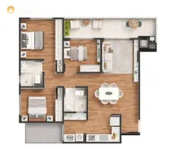 Apartamento com 3 Quartos à venda, 101m² no Tabuleiro, Barra Velha - Foto 19