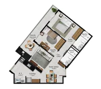 Apartamento com 2 Quartos à venda, 66m² no Jardim Camburi, Vitória - Foto 18