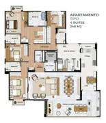 Apartamento com 4 Quartos à venda, 246m² no Vila Mariana, São Paulo - Foto 49