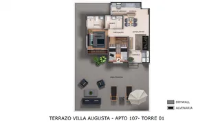 TERRAZO VILLA AUGUSTA no Vila Augusta, Guarulhos - Foto 35