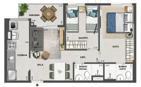 Apartamento com 3 Quartos à venda, 67m² no Centro, Nova Iguaçu - Foto 22