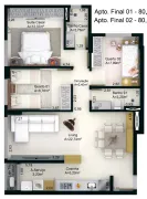 Apartamento com 3 Quartos à venda, 80m² no Setor Central, Goiânia - Foto 2