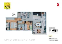 Apartamento com 2 Quartos à venda, 68m² no São Francisco, Curitiba - Foto 44