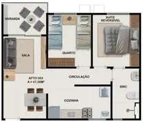 Apartamento com 2 Quartos à venda, 47m² no Dois Carneiros, Jaboatão dos Guararapes - Foto 12