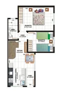 Apartamento com 2 Quartos à venda, 44m² no Jardim da Colina, Campina Grande do Sul - Foto 27
