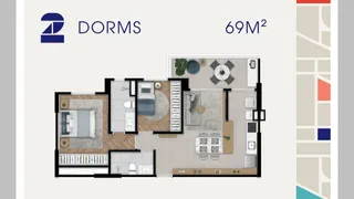Apartamento com 2 Quartos à venda, 69m² no Condomínio Royal Park, São José dos Campos - Foto 6