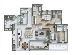 Apartamento com 3 Quartos à venda, 194m² no Orleans, Curitiba - Foto 11