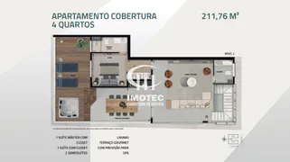Apartamento com 4 Quartos à venda, 212m² no Santo Agostinho, Belo Horizonte - Foto 15