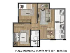 Apartamento com 2 Quartos à venda, 46m² no São Gabriel, Belo Horizonte - Foto 16