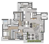 Apartamento com 3 Quartos à venda, 151m² no Batel, Curitiba - Foto 15