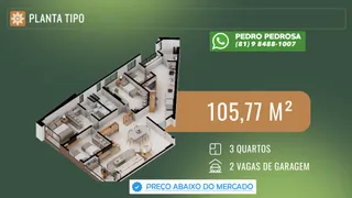 Apartamento com 3 Quartos à venda, 92m² no Poço, Recife - Foto 27