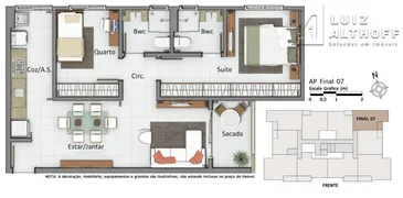 Apartamento com 2 Quartos à venda, 67m² no Cidade Universitaria Pedra Branca, Palhoça - Foto 17