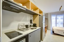 Apartamento com 1 Quarto para alugar, 24m² no Vila Mariana, São Paulo - Foto 4