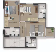 Apartamento com 3 Quartos à venda, 79m² no Capim Macio, Natal - Foto 4