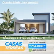 Casa de Condomínio com 3 Quartos à venda, 135m² no Sítios Santa Luzia, Aparecida de Goiânia - Foto 1