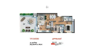 Apartamento com 2 Quartos à venda, 70m² no América, Joinville - Foto 17