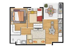 Apartamento com 2 Quartos à venda, 45m² no Centro, Diadema - Foto 8