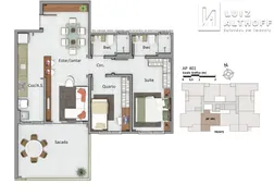 Apartamento com 3 Quartos à venda, 86m² no Cidade Universitaria Pedra Branca, Palhoça - Foto 21