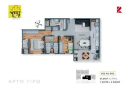 Apartamento com 2 Quartos à venda, 68m² no São Francisco, Curitiba - Foto 33