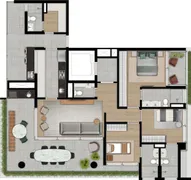 Apartamento com 4 Quartos à venda, 194m² no Moema, São Paulo - Foto 34