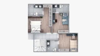 Casa de Condomínio com 3 Quartos à venda, 150m² no Jardim das Américas, Curitiba - Foto 11