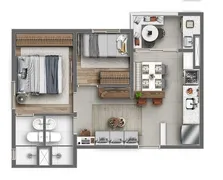 Apartamento com 2 Quartos à venda, 45m² no Vila Carmosina, São Paulo - Foto 43
