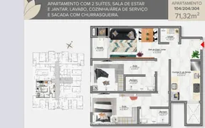 Apartamento com 2 Quartos à venda, 71m² no Cachoeira do Bom Jesus, Florianópolis - Foto 20
