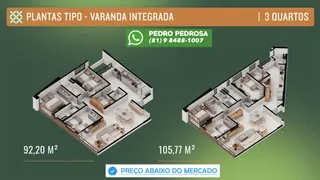 Apartamento com 3 Quartos à venda, 92m² no Poço, Recife - Foto 29