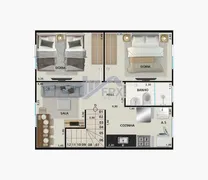 Casa com 2 Quartos à venda, 44m² no Vila Sonia, Praia Grande - Foto 12