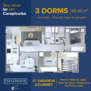 Apartamento com 2 Quartos à venda, 53m² no Vila Três Irmãos, Carapicuíba - Foto 6