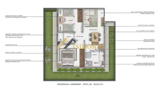 Apartamento com 1 Quarto à venda, 41m² no Tindiquera, Araucária - Foto 10