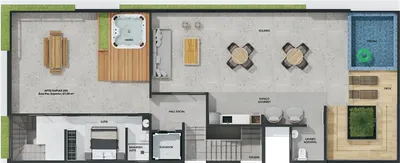 Apartamento com 2 Quartos à venda, 44m² no Bessa, João Pessoa - Foto 3