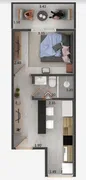 Apartamento com 1 Quarto à venda, 39m² no Jardim Algarve, Alvorada - Foto 11
