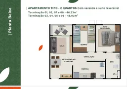 Apartamento com 3 Quartos à venda, 56m² no Dois Carneiros, Jaboatão dos Guararapes - Foto 14