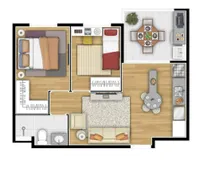 Apartamento com 2 Quartos à venda, 45m² no Centro, Diadema - Foto 10
