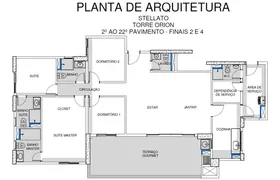 Apartamento com 4 Quartos à venda, 138m² no Jardim Caravelas, São Paulo - Foto 2