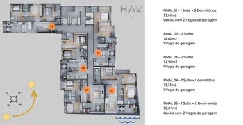 Apartamento com 3 Quartos à venda, 93m² no Centro, Balneário Piçarras - Foto 6