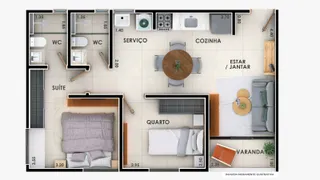 Apartamento com 2 Quartos à venda, 52m² no Alto Branco, Campina Grande - Foto 8