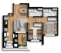 Apartamento com 2 Quartos à venda, 58m² no Vila Yara, Osasco - Foto 14