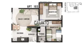 Apartamento com 2 Quartos à venda, 44m² no Jardim Canaã, Uberlândia - Foto 5