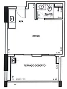 Apartamento com 1 Quarto à venda, 38m² no Brooklin, São Paulo - Foto 19