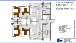 Apartamento com 2 Quartos à venda, 80m² no Condominio Residencial e Comercial Fazenda Santa Petronilla, Bragança Paulista - Foto 14