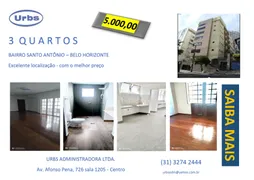 Apartamento com 3 Quartos para alugar, 180m² no Santo Antônio, Belo Horizonte - Foto 1