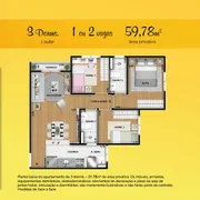 Apartamento com 3 Quartos à venda, 60m² no Jardim Portao Vermelho, Vargem Grande Paulista - Foto 30